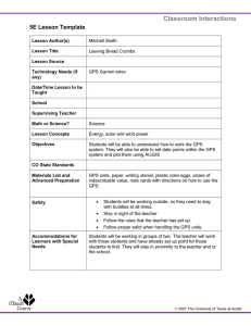 Classroom Interactions 5E Lesson Template