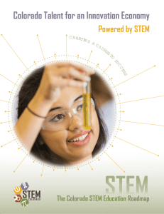 Colorado Talent for an Innovation Economy Powered by STEM