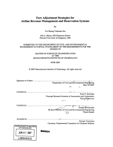 Fare Adjustment Strategies  for JUNE 2007