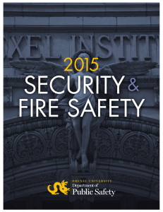 SECURITY  FIRE SAFETY 2015