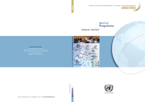 Programme AnnuAl RepoRt UNCT AD