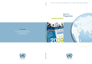 Programme AnnuAl RepoRt