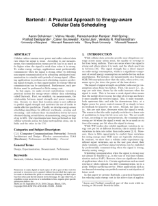 Bartendr: A Practical Approach to Energy-aware Cellular Data Scheduling