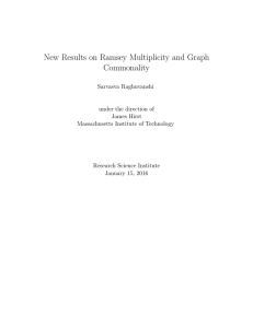 New Results on Ramsey Multiplicity and Graph Commonality