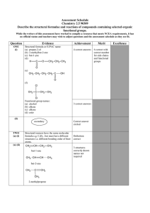 Assessment Schedule Chemistry 2.5 90309