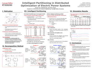 Intelligent Partitioning in Distributed Optimization of Electric Power Systems