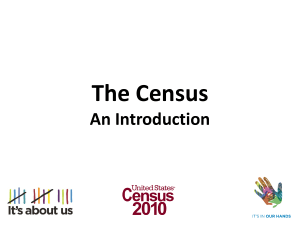 The Census An Introduction