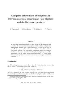 Coalgebra deformations of bialgebras by Harrison cocycles, copairings of Hopf algebras