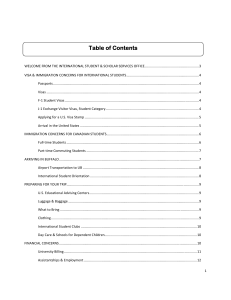 Table of Contents