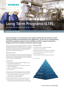 Long Term Programs (LTP)