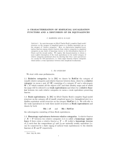 A CHARACTERIZATION OF SIMPLICIAL LOCALIZATION