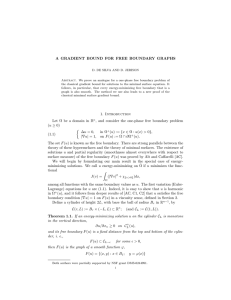 A GRADIENT BOUND FOR FREE BOUNDARY GRAPHS