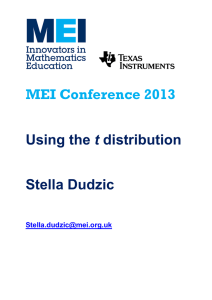 MEI Conference  t Stella Dudzic