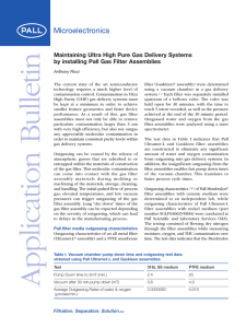 n ti Maintaining Ultra High Pure Gas Delivery Systems