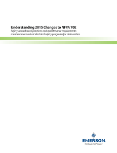 Understanding 2015 Changes to NFPA 70E