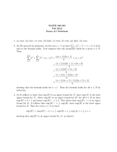 MATH 409.501 Fall 2012 Exam #1 Solutions