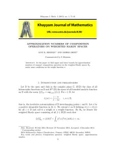 APPROXIMATION NUMBERS OF COMPOSITION OPERATORS ON WEIGHTED HARDY SPACES