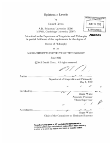 1 14 Epistemic  Levels JUN