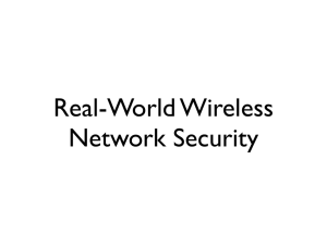 Real-World Wireless Network Security