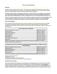 Fees and Expenses General