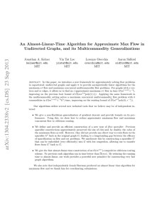 An Almost-Linear-Time Algorithm for Approximate Max Flow in