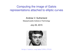 Computing the image of Galois representations attached to elliptic curves