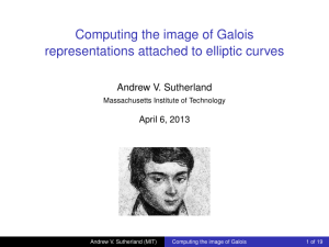 Computing the image of Galois representations attached to elliptic curves
