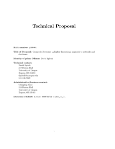 Technical Proposal