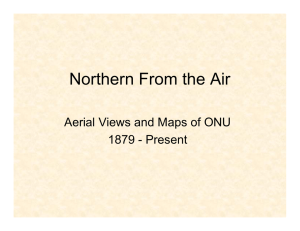 Northern From the Air Aerial Views and Maps of ONU