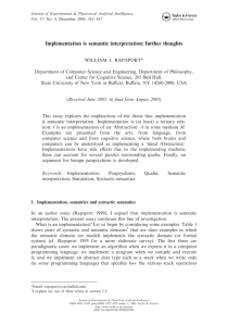Journal of Experimental &amp; Theoretical Artificial Intelligence ,