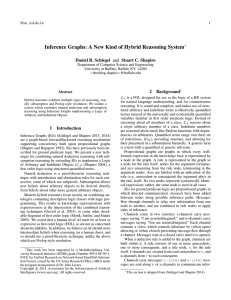 Inference Graphs: A New Kind of Hybrid Reasoning System