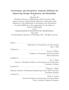 Uncertainty and Sensitivity Analysis Methods for Improving Design Robustness and Reliability