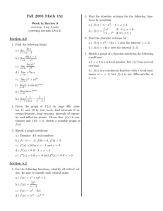 Fall 2005 Math 151 Section 4.8