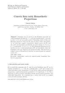 Beitr¨ age zur Algebra und Geometrie Contributions to Algebra and Geometry