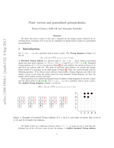Poset vectors and generalized permutohedra