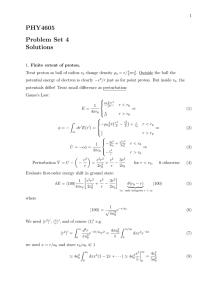PHY4605 Problem Set 4 Solutions