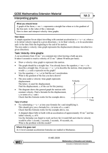 GCSE Mathematics Extension Material NA 3