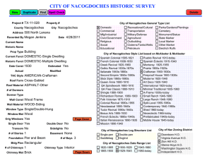 CITY OF NACOGDOCHES HISTORIC SURVEY TX-11-028 Nacogdoches 506 North Lanana