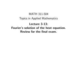 MATH 311-504 Topics in Applied Mathematics Lecture 3-13: