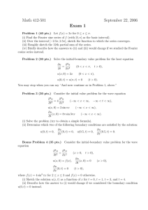 Math 412-501 September 22, 2006 Exam 1
