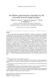 b,3, An  efficient  approximation  algorithm  for ... survivable  network  design  problem  1