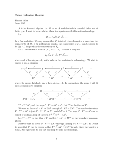 Toda’s realization theorem Haynes Miller June, 2007