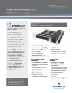 Design Smart	Solutions Reference Guide