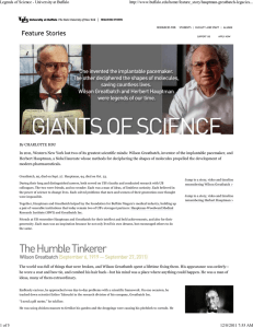 Legends of Science - University at Buffalo