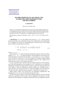 ON SOME PROPERTIES OF THE LÜROTH-TYPE ALTERNATING SERIES REPRESENTATIONS FOR REAL NUMBERS