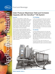 Cider Producer Maximizes Yield and Increases Capacity with the Oenoflow HS System ™
