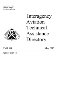 Interagency Aviation Technical Assistance Directory