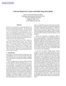 Coherent Regions for Concise and Stable Image Description