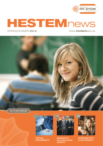 HESTEM news hestem 2012