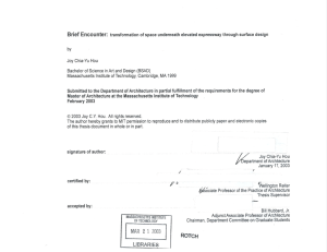 Brief Encounter:  transformation of space  underneath  elevated ... by